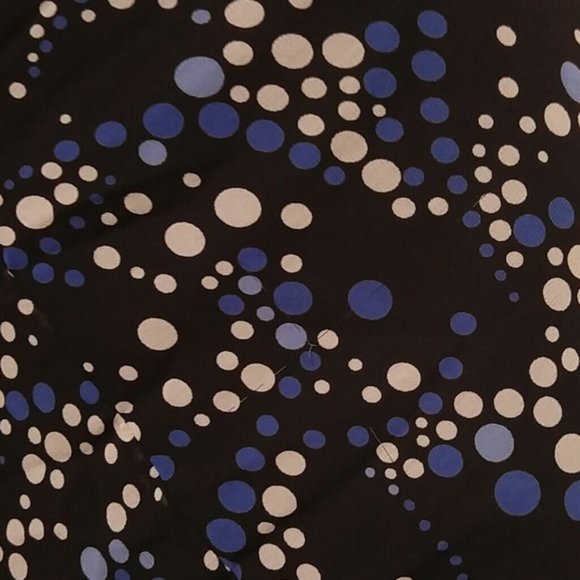 Black and blue circle print skirt size 0P - Picture 5 of 7